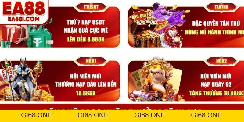 Đăng Ký EA88 - Hướng Dẫn Tạo Tài Khoản Nhận Thưởng Tân Binh - gi68