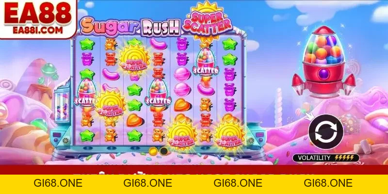 Sugar Rush Quay Xèng Siêu Tốc, Nổ Hũ 10 Tỷ Đồng Siêu Cấp - gi68